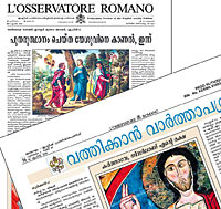 Neue Wochenausgabe des Osservatore Romano in Malayalam