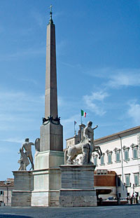 Vom Augustusmausoleum auf den Quirinal versetzt