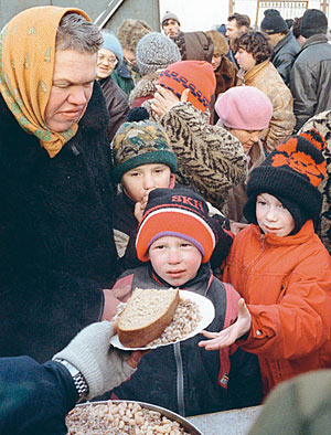 Moldawien  Kinder hungern und frieren