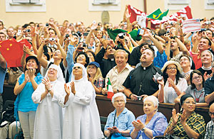 Das Werk Christi bewegt sich in der Kirche stets voran