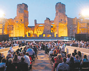 Die Ewige Stadt  auch ein Tempel der Musik