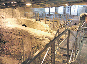 Die Stadt des Wassers  Archologischer Schatz beim Trevi-Brunnen